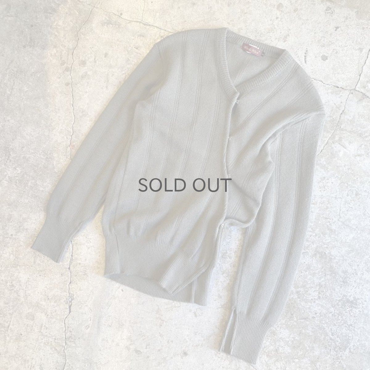 画像4: 【Wiz&Witch】"WEIRD" HOOK UP DEFORMATION CARDIGAN / OS (4)