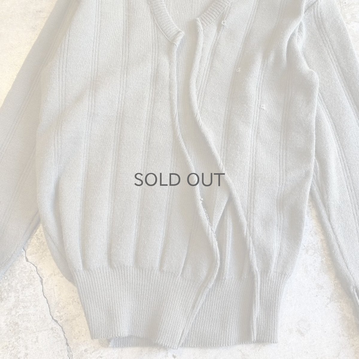 画像7: 【Wiz&Witch】"WEIRD" HOOK UP DEFORMATION CARDIGAN / OS (7)