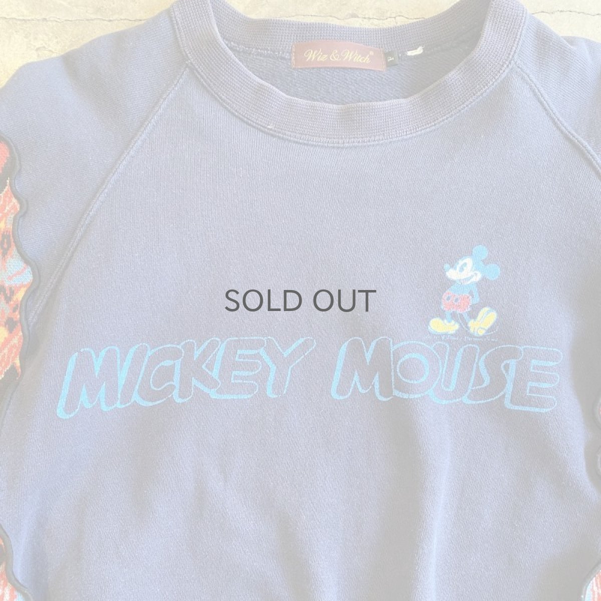 画像7: 【Wiz&Witch】"UNITED" OLD MICKEY FUTURE SWEATER / OS (7)