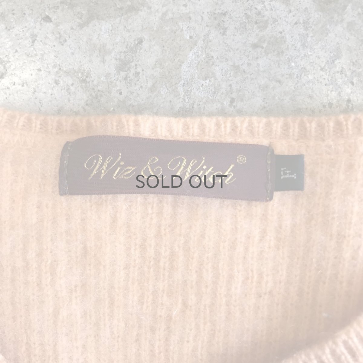 画像10: 【Wiz&Witch】"WEIRD" HOOK UP DEFORMATION CARDIGAN / OS (10)