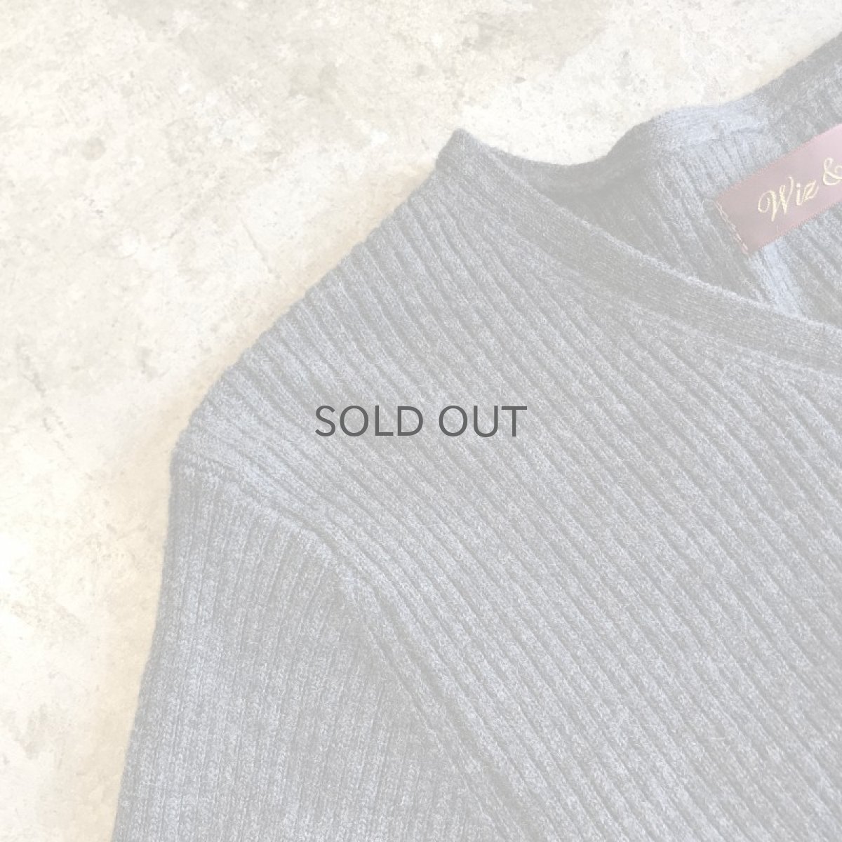 画像9: 【Wiz&Witch】"WEIRD" HOOK UP DEFORMATION CARDIGAN / OS (9)