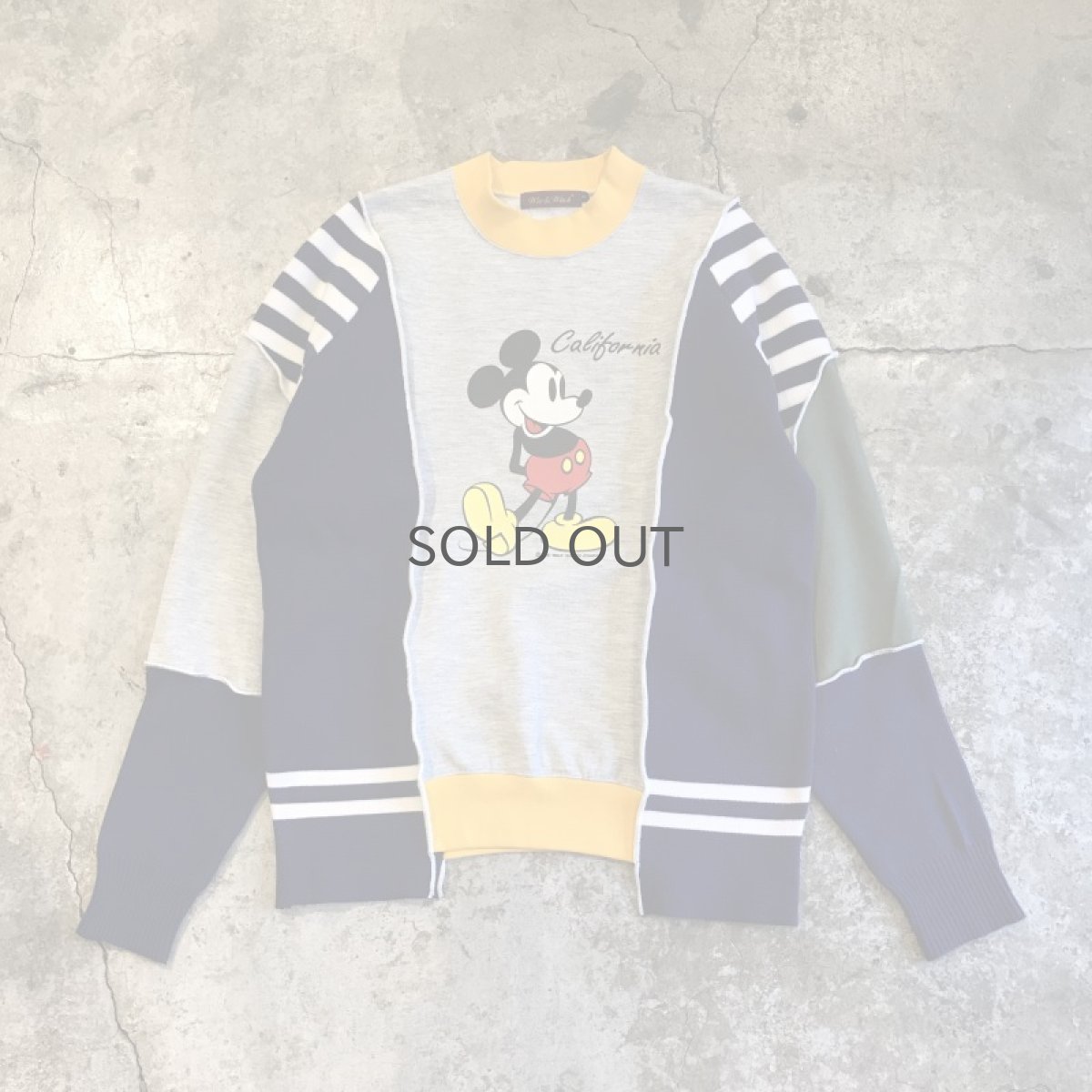 画像1: 【Wiz&Witch】"UNITED" OLD MICKEY FUTURE SWEATER / OS (1)