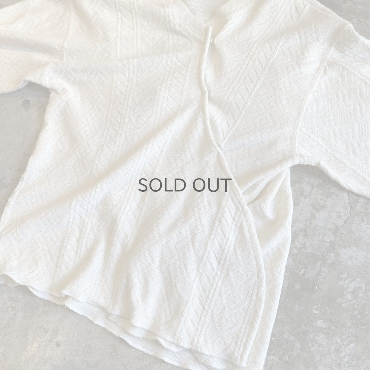 画像8: 【Wiz&Witch】"WEIRD" HOOK UP DEFORMATION CARDIGAN / OS (8)