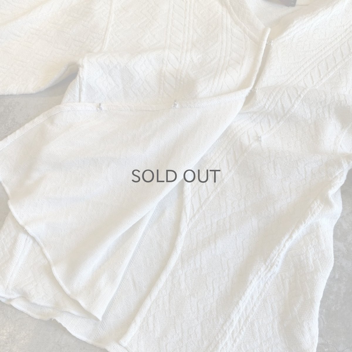 画像6: 【Wiz&Witch】"WEIRD" HOOK UP DEFORMATION CARDIGAN / OS (6)