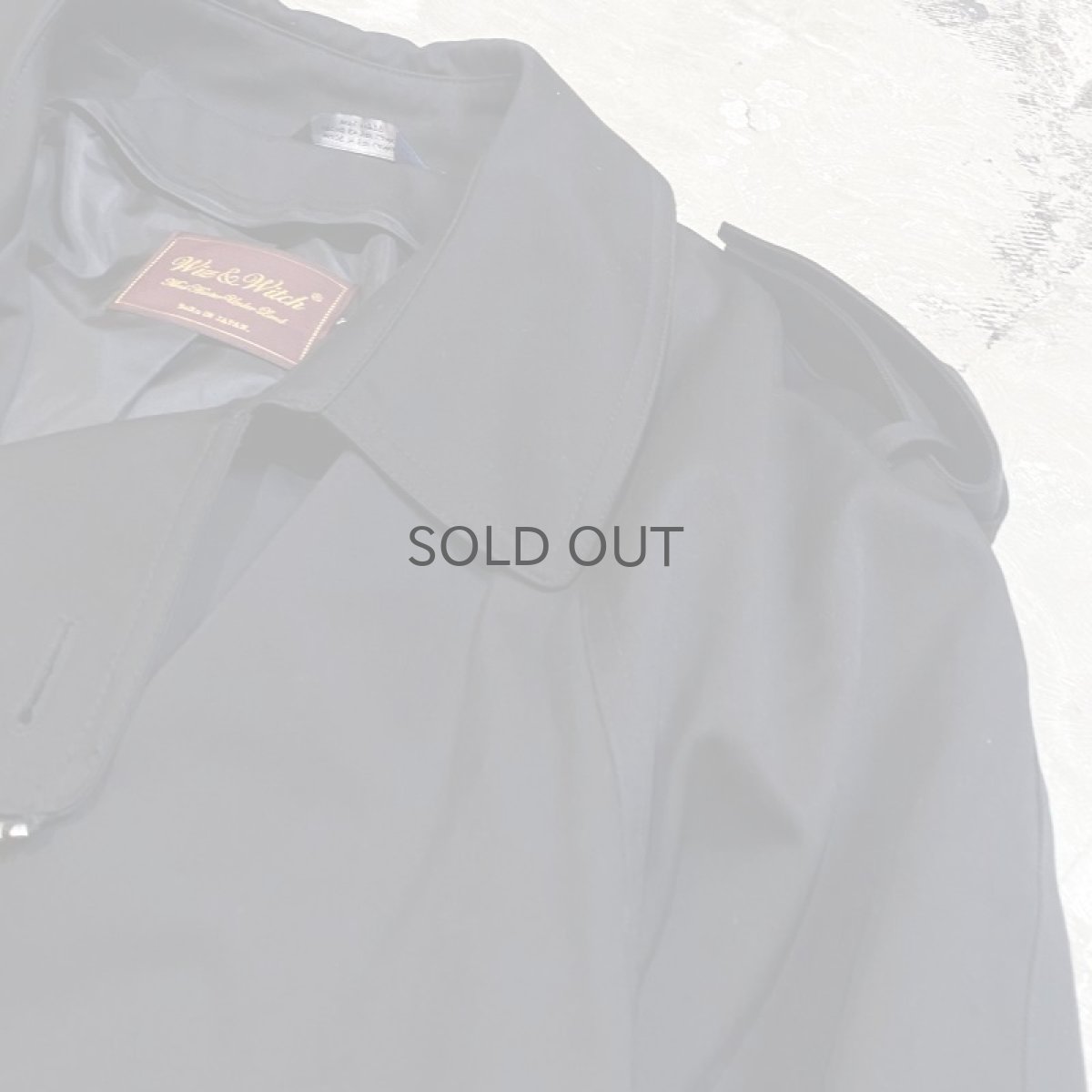 画像4: 【Wiz&Witch】"THE U.K" SHORT TRENCH RIDERS JACKET / OS (4)