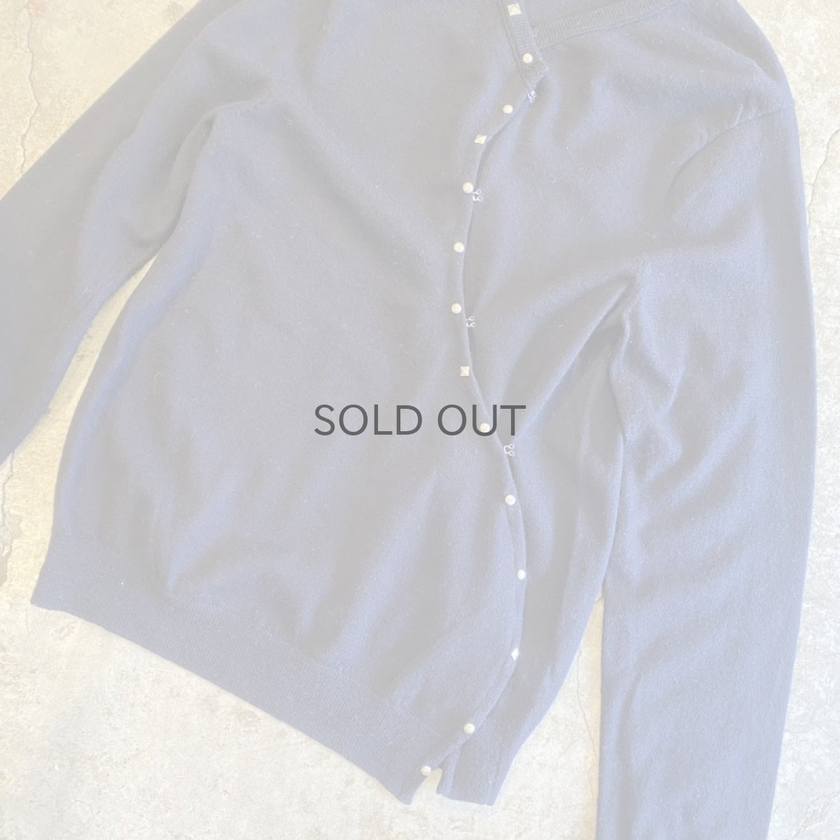 画像4: 【Wiz&Witch】"WEIRD" HOOK UP DEFORMATION STUDS CARDIGAN / OS (4)