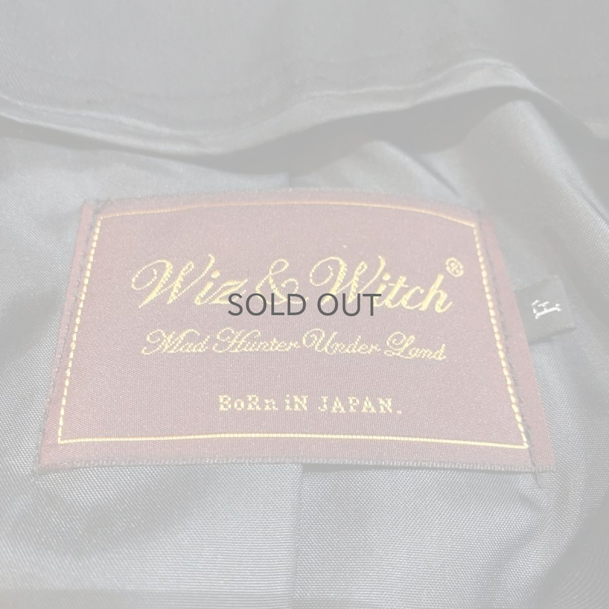 画像10: 【Wiz&Witch】"THE U.K" SHORT TRENCH RIDERS JACKET / OS (10)