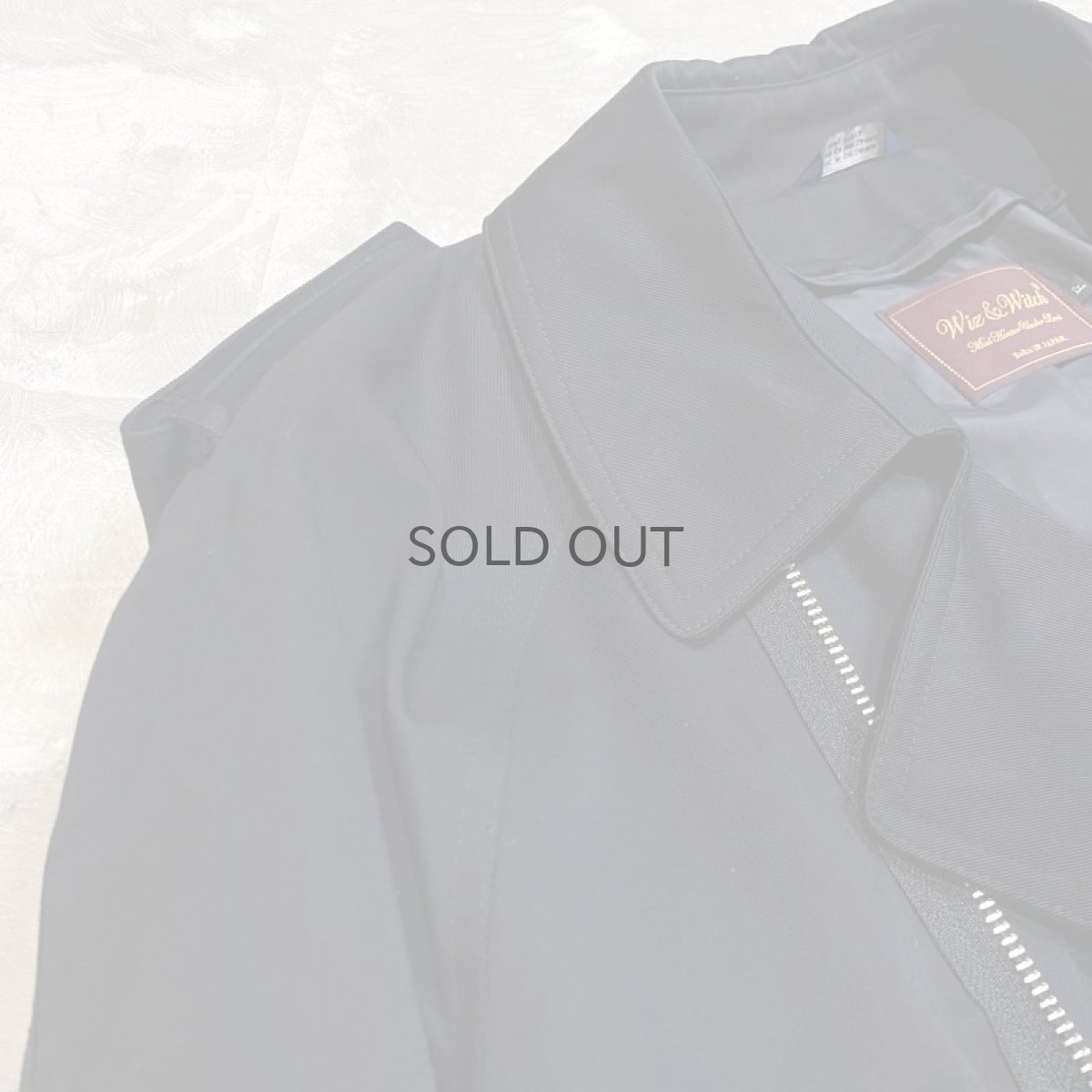 画像3: 【Wiz&Witch】"THE U.K" SHORT TRENCH RIDERS JACKET / OS (3)