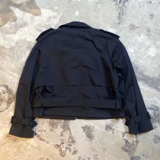 画像2: 【Wiz&Witch】"THE U.K" SHORT TRENCH RIDERS JACKET / OS (2)