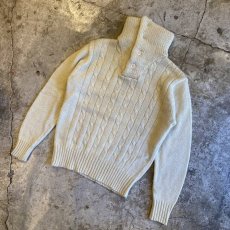 画像4: 【KENNINGTON】OLD HI NECK DESIGN KNIT SWEATER  / Ladies M (4)