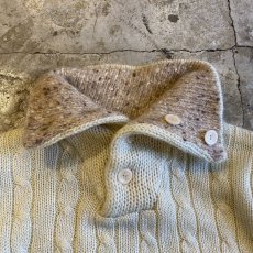 画像6: 【KENNINGTON】OLD HI NECK DESIGN KNIT SWEATER  / Ladies M (6)