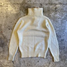 画像2: 【KENNINGTON】OLD HI NECK DESIGN KNIT SWEATER  / Ladies M (2)