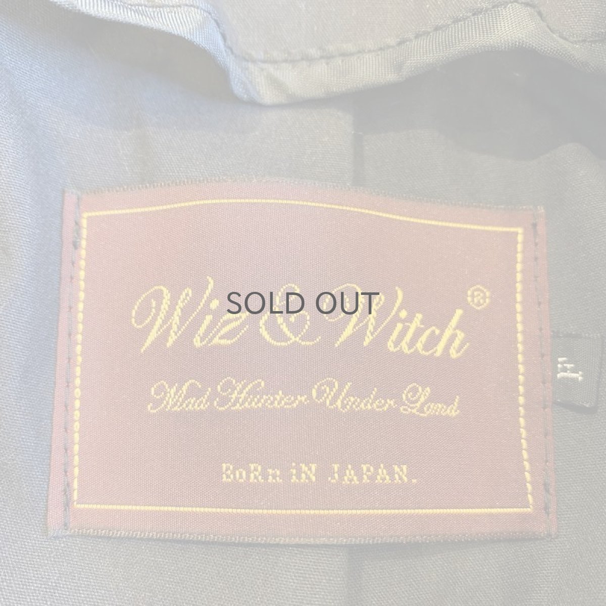 画像12: 【Wiz&Witch】"THE U.K" SHORT TRENCH RIDERS JACKET / OS (12)