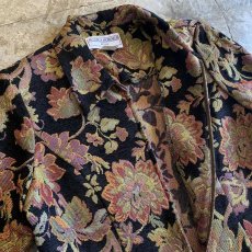 画像8: ALL OVER FLOWER PATTERN GOBELIN ZIP UP JACKET / Ladies M(10) / MADE IN USA  (8)