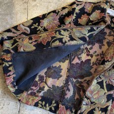 画像5: ALL OVER FLOWER PATTERN GOBELIN ZIP UP JACKET / Ladies M(10) / MADE IN USA  (5)