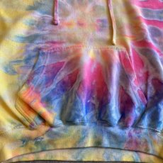 画像8: TIE DYE PATTERN CUT OFF N/S SWEAT / Ladies M (8)