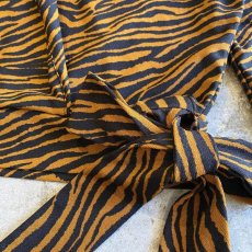 画像7: TIGER PATTERN CACHE COEUR DESIGN L/S TOPS / Ladies M (7)