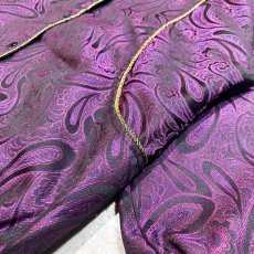 画像6: PAISLEY PATTERN PIPING DESIGN JACKET / Mens M (6)