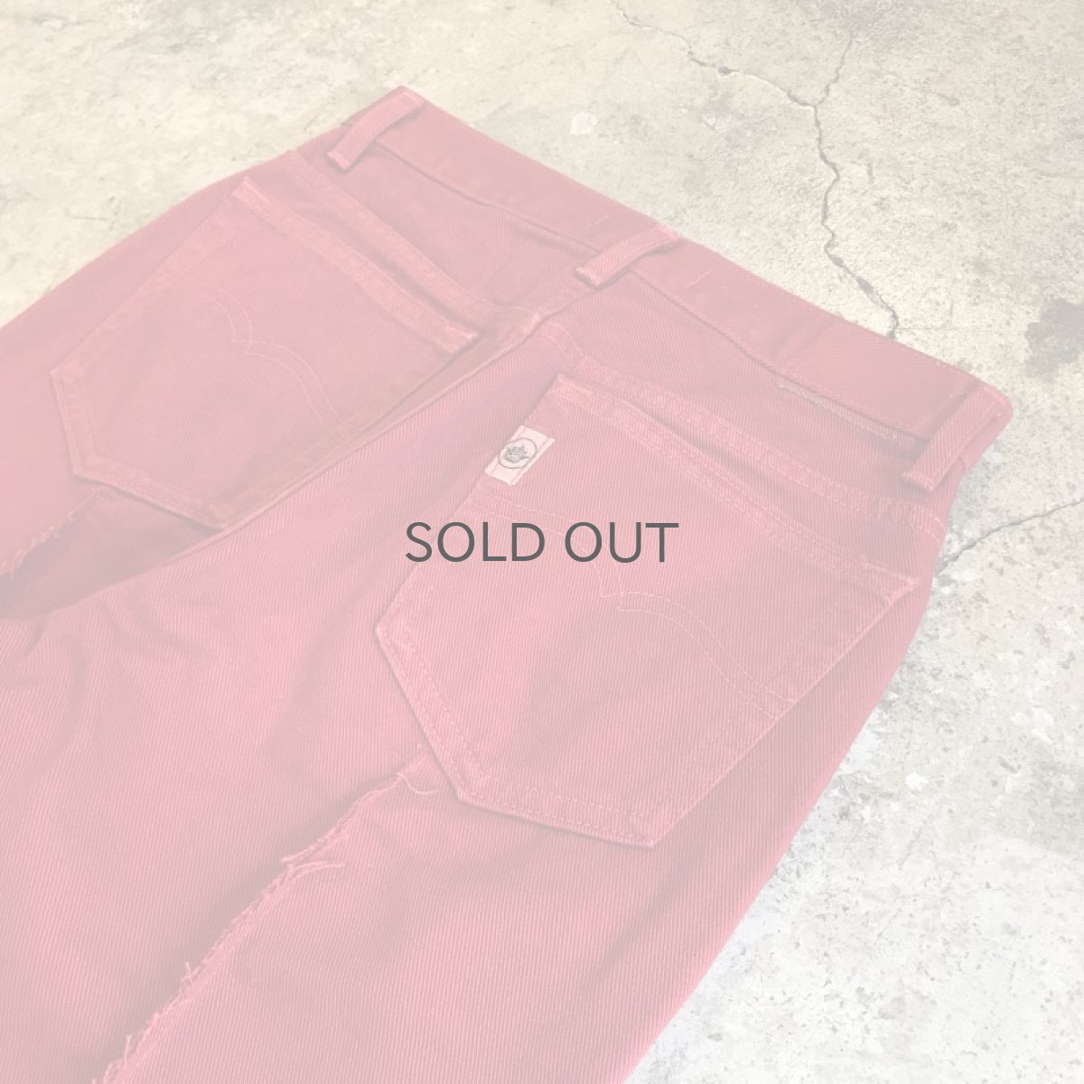 画像9: 【Wiz&Witch】FLARE CUT DENIM PANTS / W27 (9)