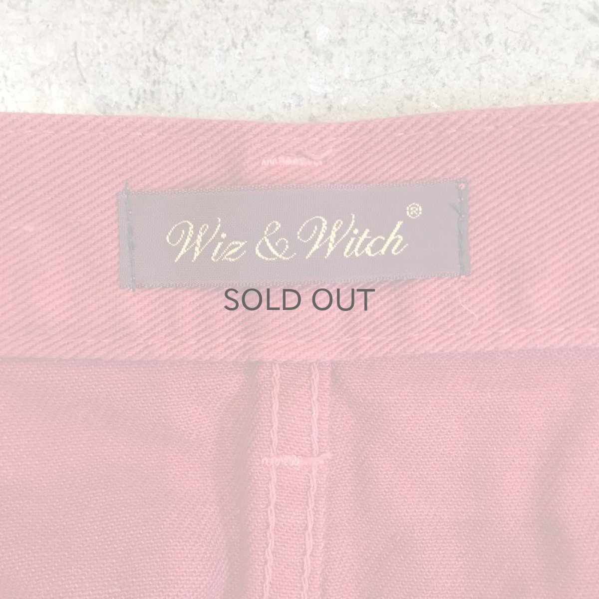 画像10: 【Wiz&Witch】FLARE CUT DENIM PANTS / W27 (10)