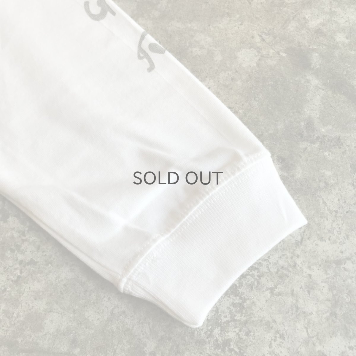 画像6: UNDERLAND × UBON 【笑門福来】　2022 CHINA PATTERN PRINTED L/S TEE / WHITE×SILVER / M&L (6)