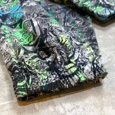 画像7: ART GRAPHIC PATTERN ZIP UP HOODIE JACKET / Mens M (7)