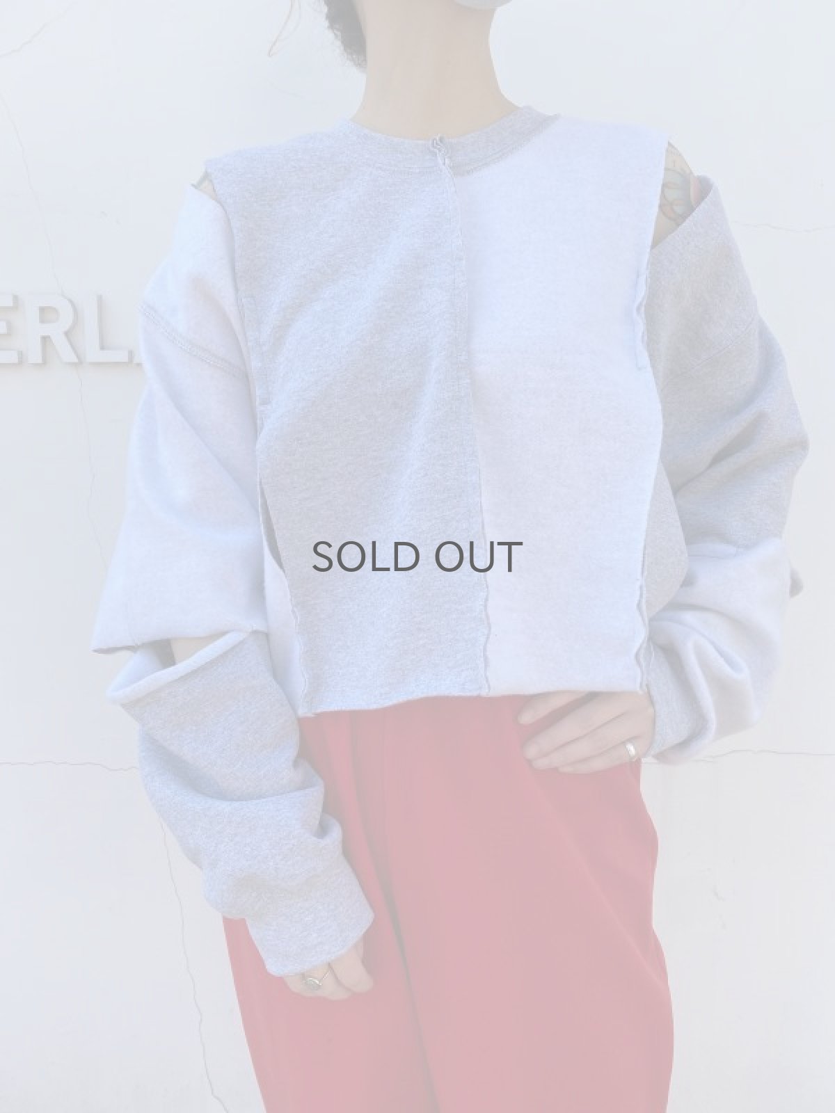 画像11: 【Wiz&Witch】"UNITED" INVERSION II SWEAT / OS / GRAY (11)