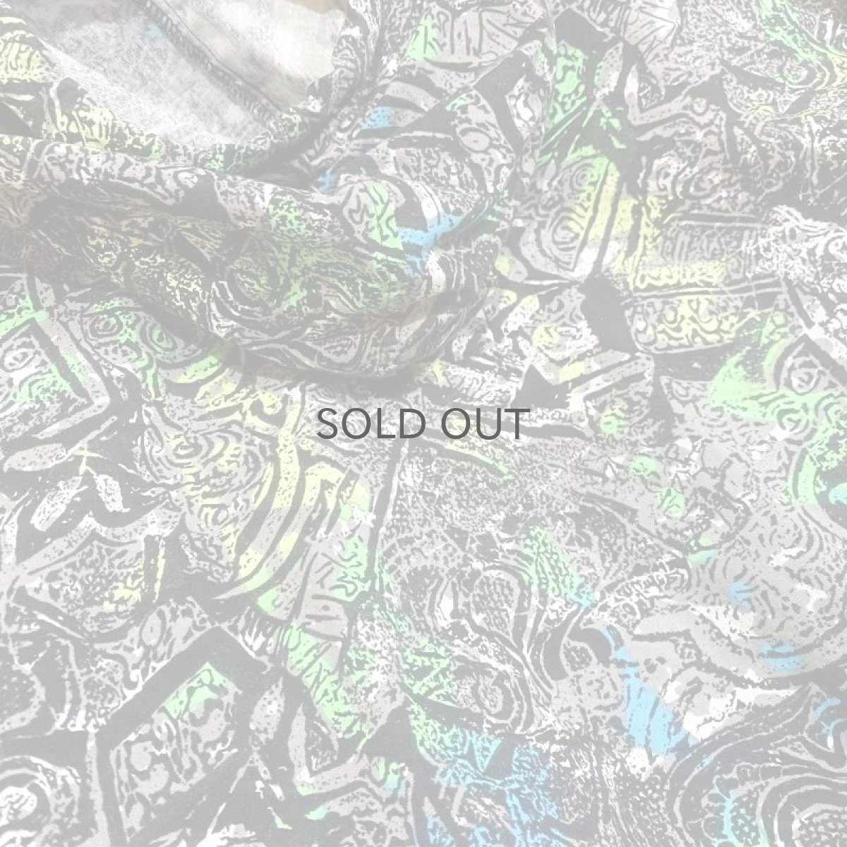 画像9: ART GRAPHIC PATTERN ZIP UP HOODIE JACKET / Mens M (9)