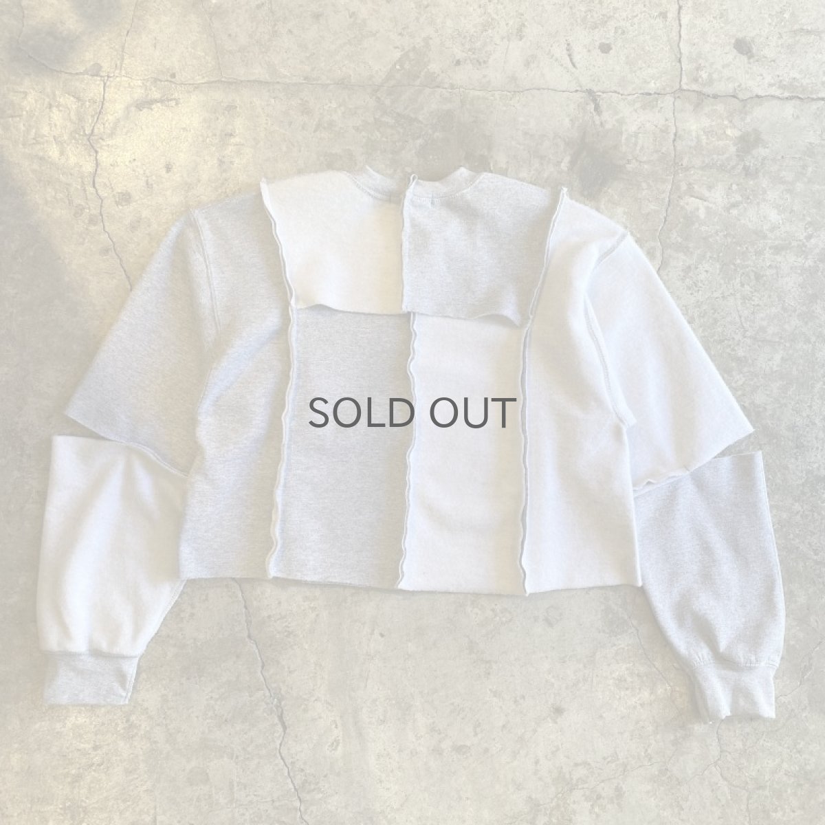 画像2: 【Wiz&Witch】"UNITED" INVERSION II SWEAT / OS / GRAY (2)