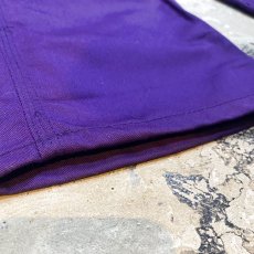 画像7: PURPLE COLOR STRAIGHT CARGO PANTS / W31 / MADE IN USA (7)