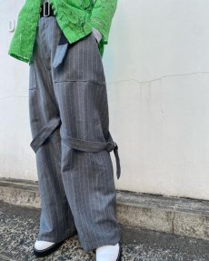 画像11: 【WONDERGROUND】NEO BONDAGE WIDE PANTS / OS (11)