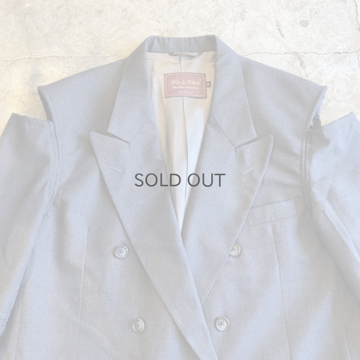 画像5: 【Wiz&Witch】"WEIRD" SHOULDER OFF TAYLOR JACKET / OS (5)