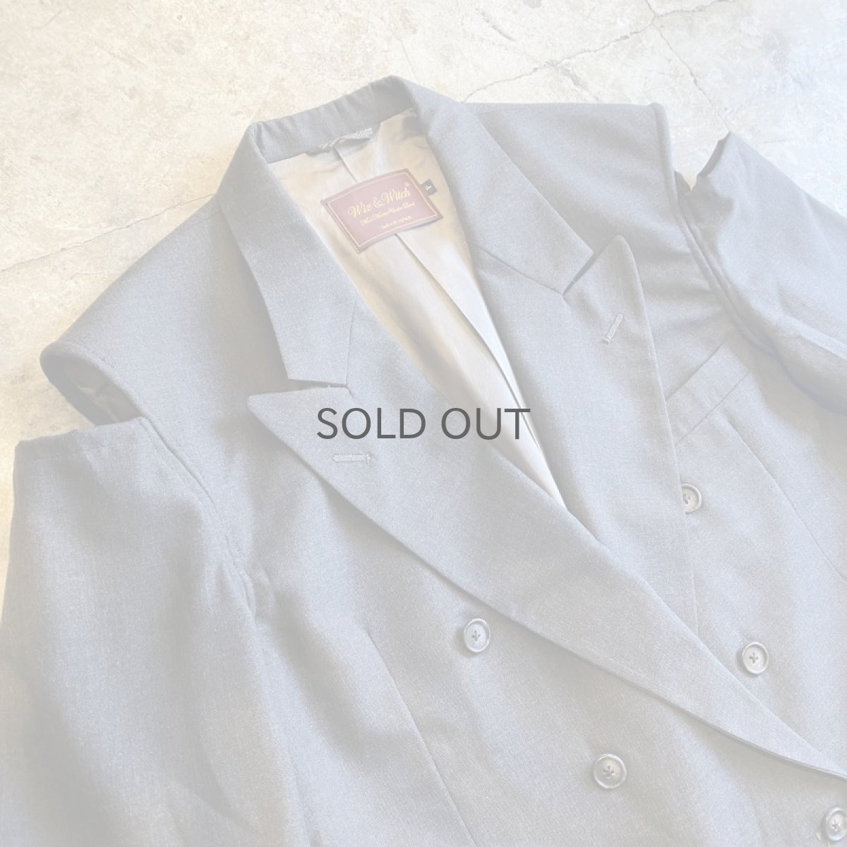 画像3: 【Wiz&Witch】"WEIRD" SHOULDER OFF TAYLOR JACKET / OS (3)