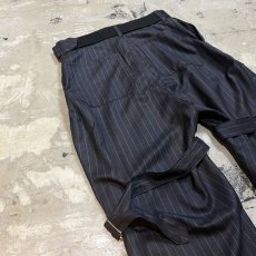 画像9: 【WONDERGROUND】NEO BONDAGE WIDE PANTS / OS (9)