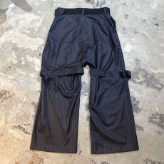 画像2: 【WONDERGROUND】NEO BONDAGE WIDE PANTS / OS (2)