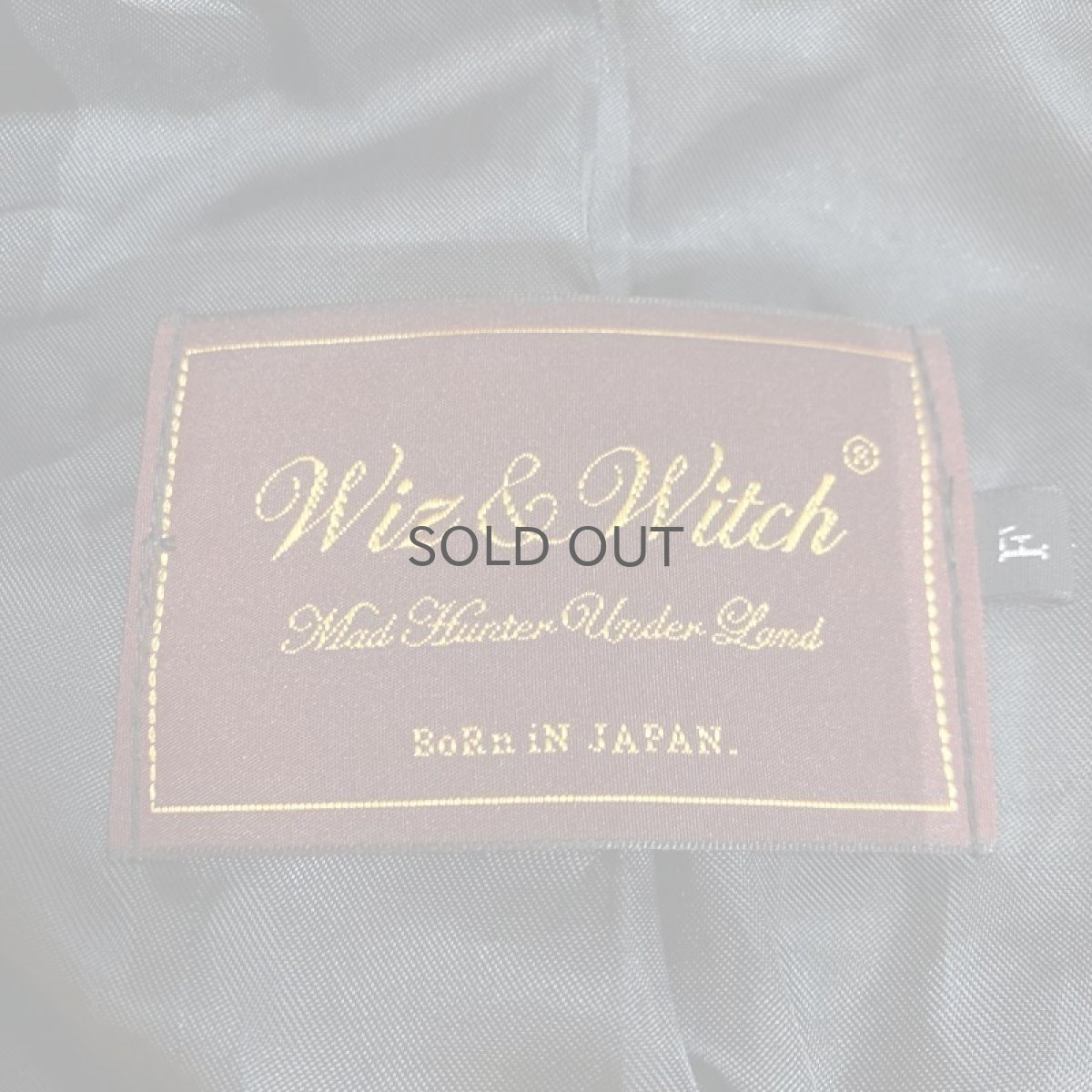 画像10: 【Wiz&Witch】"WEIRD" SHOULDER OFF DOUBLE TAYLOR JACKET / OS (10)