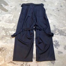 画像2: 【WONDERGROUND】NEO BONDAGE WIDE PANTS / OS (2)