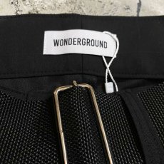 画像11: 【WONDERGROUND】NEO BONDAGE WIDE PANTS / OS (11)