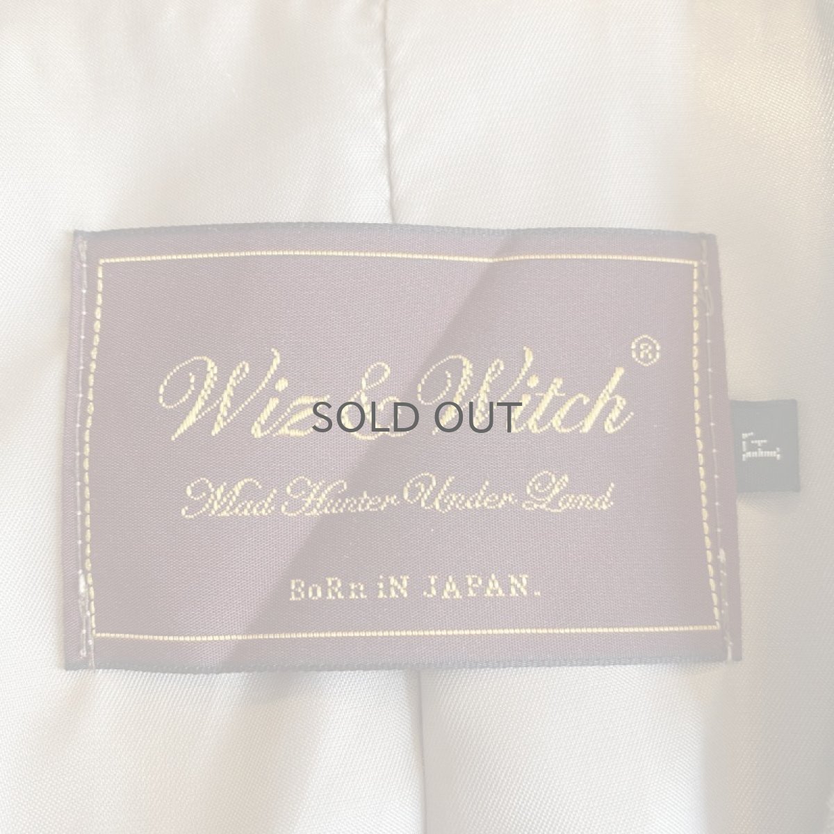 画像10: 【Wiz&Witch】"WEIRD" SHOULDER OFF LINEN TAYLOR JACKET / OS (10)