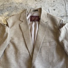 画像6: 【Wiz&Witch】"WEIRD" SHOULDER OFF LINEN TAYLOR JACKET / OS (6)