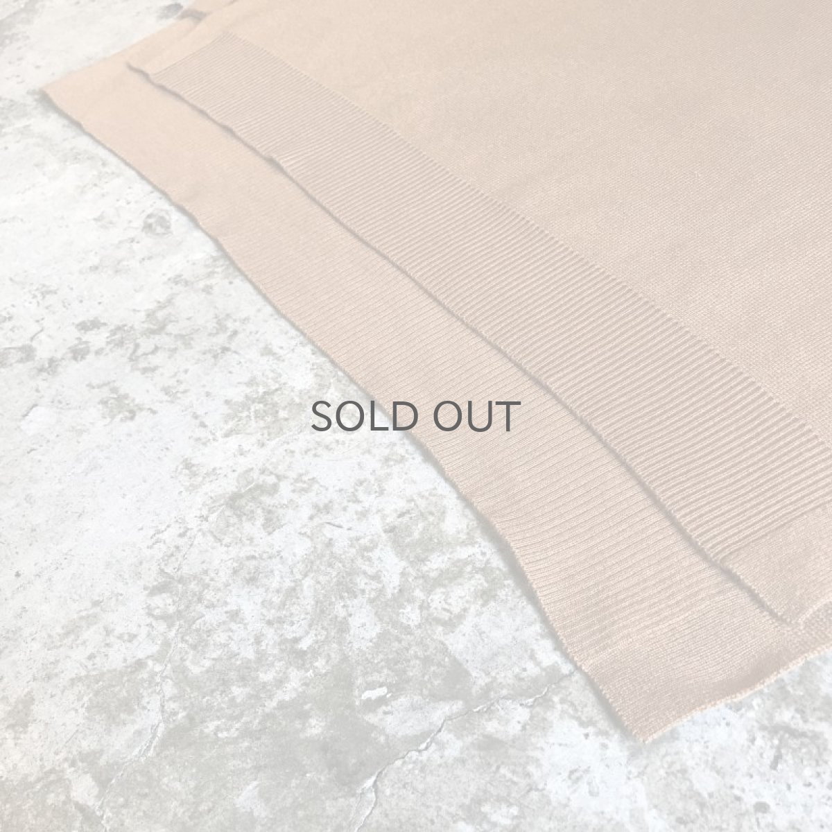 画像4: SIDE SLIT RING BELT DESIGN OVER SIZE COTTON VEST / Ladies L (4)