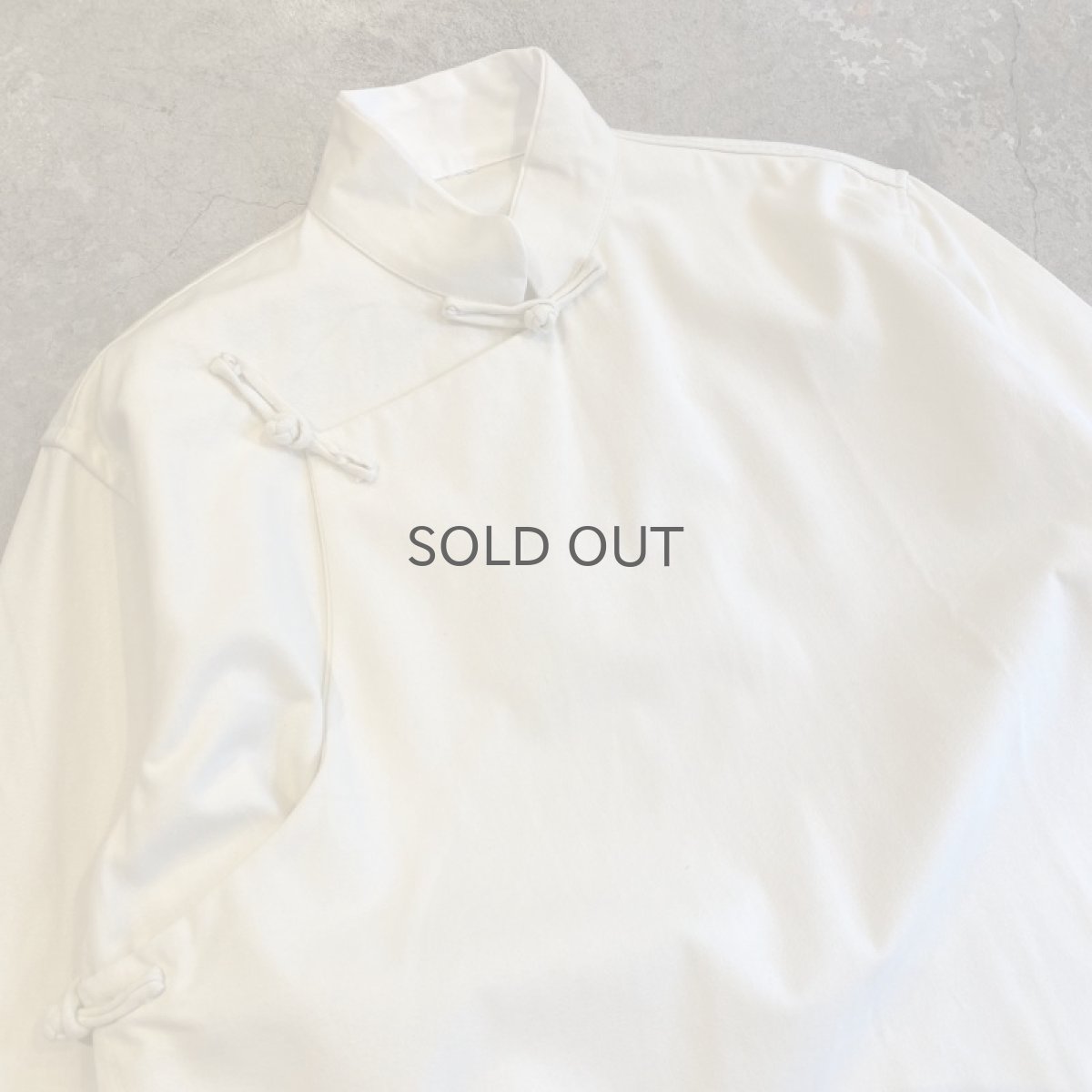 画像3: OLD ONE TONE COLOR CHINA L/S ONE-PIECE / Ladies M (3)