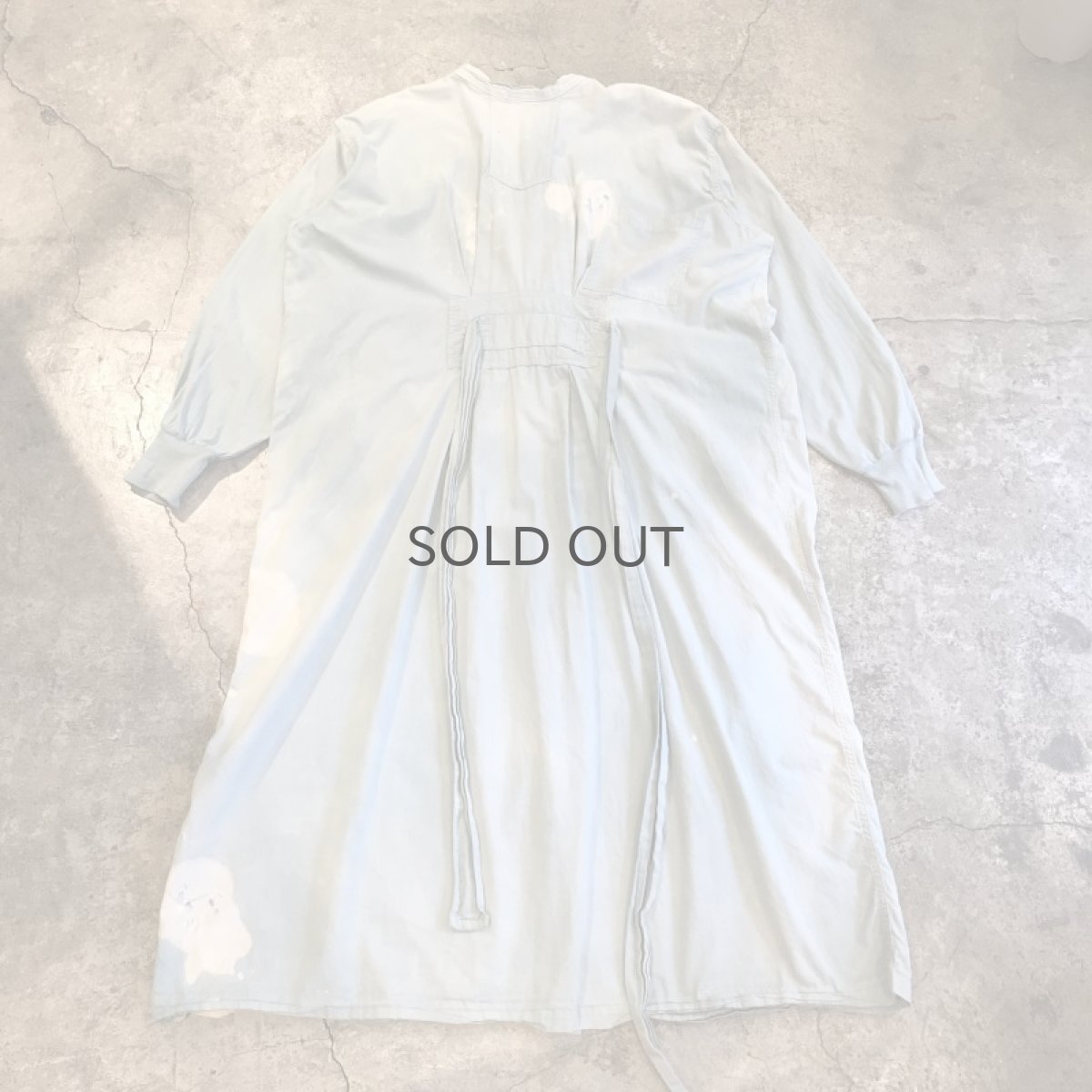 画像2: 【Wiz&Witch】"WANDERER" OVER DYE VTG LONG COAT / OS (2)