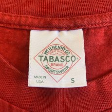 画像11: "TABASCO" LOGO PRINTED S/S TEE / Ladies S（M） / MADE IN USA (11)