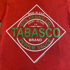 画像5: "TABASCO" LOGO PRINTED S/S TEE / Ladies S（M） / MADE IN USA (5)