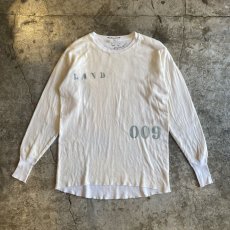 画像1: 【UNDERLAND × KViiN】　2022 STENCIL L/S THERMAL TOPS / OS (1)