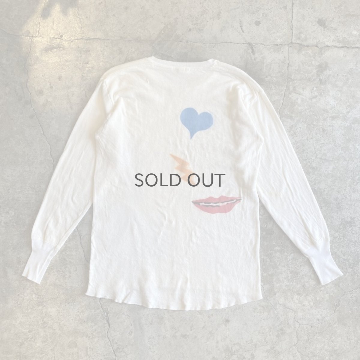 画像2: 【UNDERLAND × KViiN】　2022 STENCIL L/S THERMAL TOPS / OS (2)