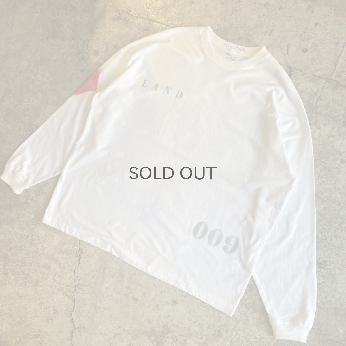 画像4: 【UNDERLAND × KViiN】　2022 STENCIL L/S TEE / OS (4)