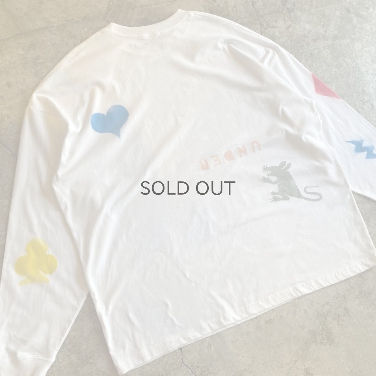 画像9: 【UNDERLAND × KViiN】　2022 STENCIL L/S TEE / OS (9)