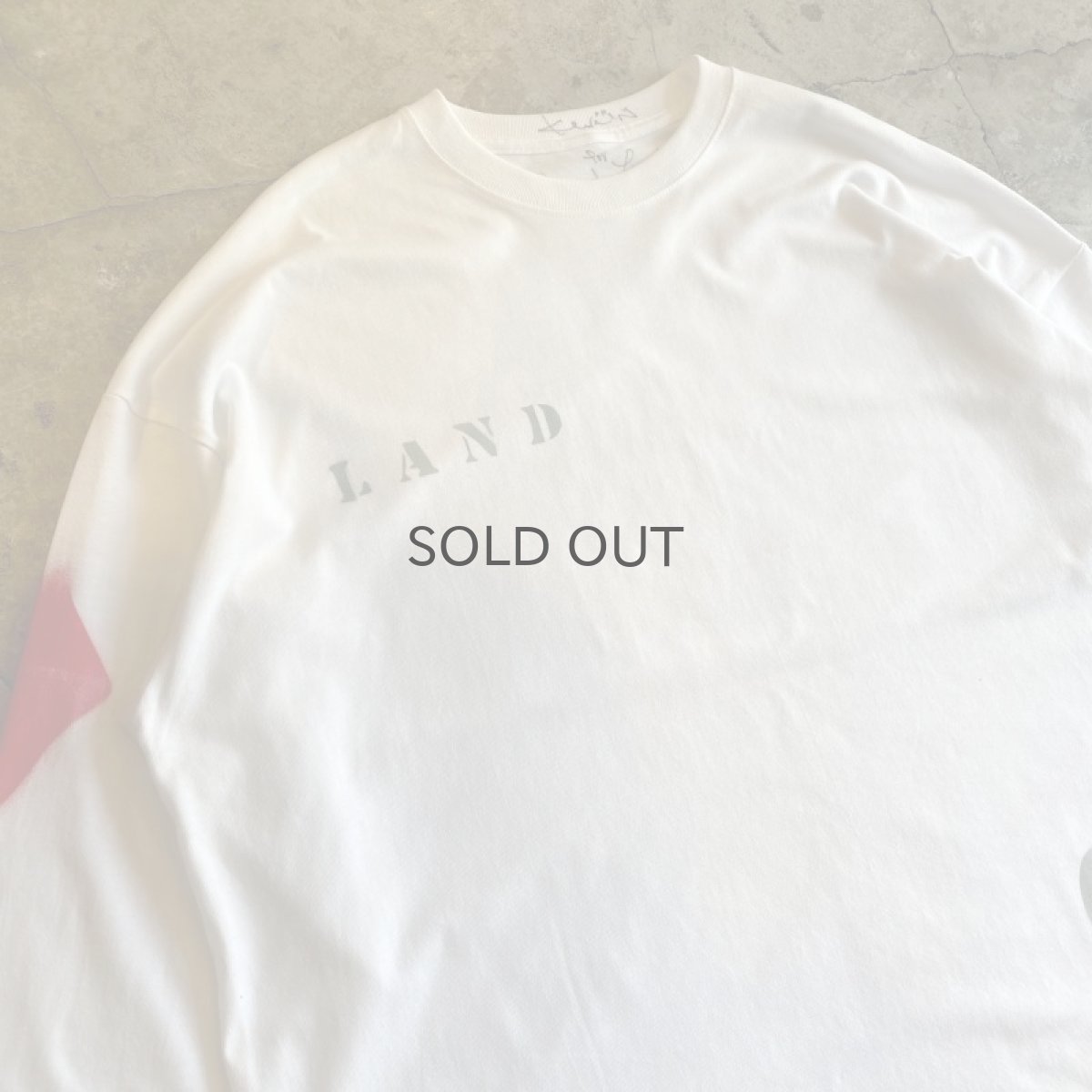 画像3: 【UNDERLAND × KViiN】　2022 STENCIL L/S TEE / OS (3)